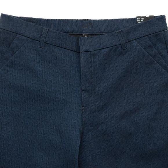 Kut From The Kloth Blue High Rise Fab Ab Design Trousers Pants Size 16 - Picture 5 of 13